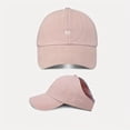 thumbnail image 3 of XIAOCHA Women's Embroidered Baseball Cap Adjustable Hat Band Farm Ball Hat,Light Pink, 3 of 3
