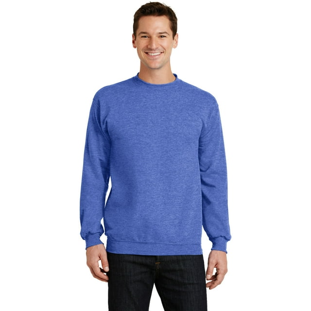 Port & Company? - Sudadera con cuello redondo Core Fleece. PC78 Puerto & Compa??a PC78