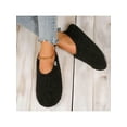 thumbnail image 4 of Women's Soft Memory Foam House Slippers - Lightweight, Cozy Fleece Lining for Comfort, 4 of 10