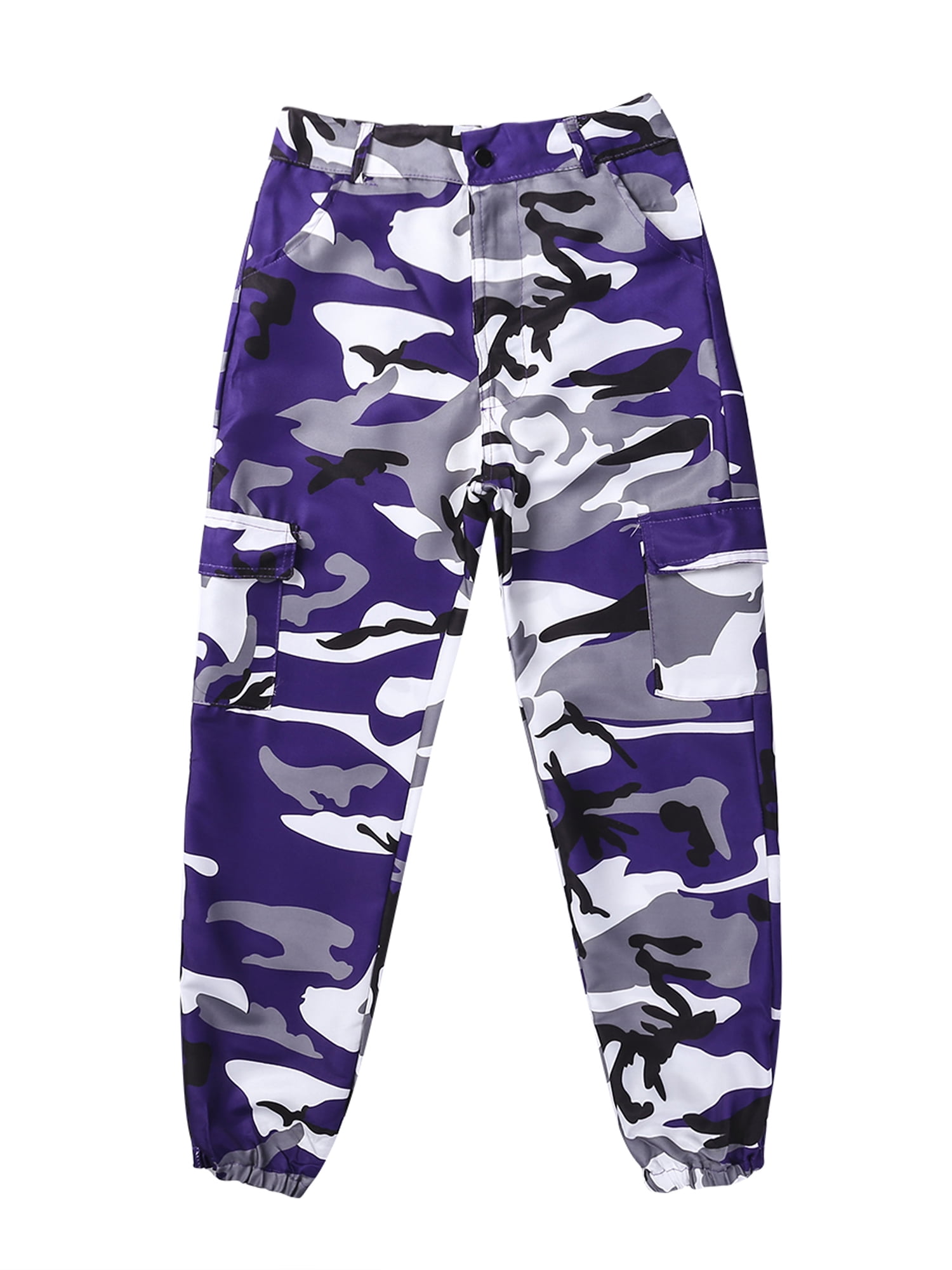 camo loose pants