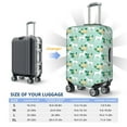 thumbnail image 4 of Disketp Horse And Flower Elastic Travel Luggage Cover Travel Suitcase Protective Cover For Trunk Case Apply To 18''-32'' Suitcase Cover-Small, 4 of 7