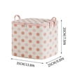 thumbnail image 3 of Bolsa de Almacenamiento para Edredones de Gran Capacidad - Organizador Impermeable y Plegable para Ropa y Mantas con Ventana Frontal Transparente, Asas Reforzadas para Transportar, para Dormitorio, 3 of 5