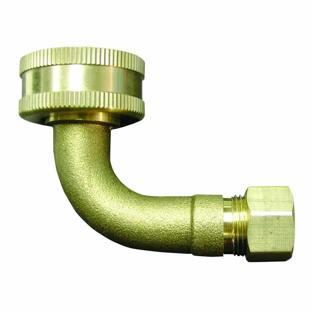 Watts A158A WHL17300000 Brass Fitting Dishwasher Elbow, GOLD Walmart