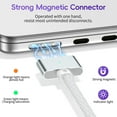 thumbnail image 5 of 140W USB-C to Magnetic 3 Cable, Compatible with MacBook Magnetic Charging Cable for MacBook Air 2023/2022 (M2), MacBook Pro 2023 (M3, M2, 14-16 inch), MacBook Pro 2021 (M1, 14-16 inch), 5 of 7