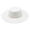 White, variant on YOUSNH Fedora Hats for Women Flat Top Hat for Men Pork Pie Hat Wide Brim Hat Cowboy for Women Black
