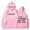 Pink, variant on Doechii Live From The Swamp Tour 2025 Hoodies Merch Women Men HipHop Long Sleeve Sweatshirts