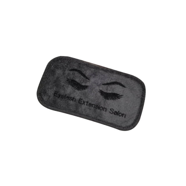 kurtrusly Durable Cils Extension Front Pad Microfibre Extension Titulaire Plateau Doux Gris