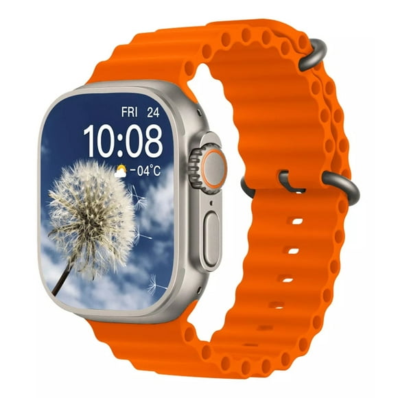 Smart watch reloj inteligente VA9 Ultra con Chat GPT Naranja