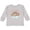 AC-Heather Grey, variant on Sloth Lover Cute Animal Girls Long Sleeve Toddler T-Shirt