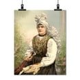 thumbnail image 2 of Print: Girls In Native Costume, Carniola, Austro-Hungary, circa 1890, 2 of 4