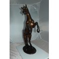 thumbnail image 5 of Horse Standing -large Bronze Statue -  Size: 26"L x 12"W x 39"H., 5 of 15
