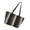 Black, variant on ZPAQI Versatile Canvas Striped Shopper Bag with Multi Function Storage Large Handbag