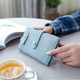 thumbnail image 3 of zttd women short wallets mini money purses small fold female coin purse card holder a, 3 of 5