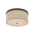 thumbnail image 2 of 3 Light Flush Mount In Modern Style 16 High By 7.25 Wide-Burnished Bronze Finish Capital Lighting 2015Bb-479, 2 of 2