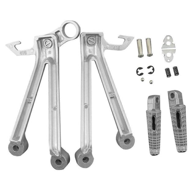 Fit for Suzuki GSXR 1000 2005 2006 Rear Passenger Foot Pegs Footrest Bracket