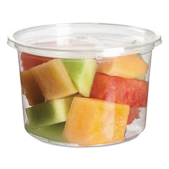 Eco-Products Renewable & Compostable Round Deli Containers - 16oz. 50/PK 10 PK/CT EPRDP16