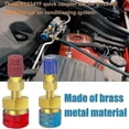 thumbnail image 2 of A/c R1234yf Quick Coupler Connector Adapters High/low Manifold Ac Gauge Auto Set s202412241934, 2 of 4