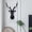 45*30*18cm, variant on 3D Deer Head Wall Mounted Wall Decor Deer Head Resin Wall Decor Taxidermy Animals Home Decor