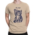 thumbnail image 2 of Playful Kitty "Oh, Hai" Design Men's T-shirt, 2 of 3