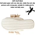 thumbnail image 3 of CHICVOMEY House Slippers for women Plush Memory Foam Indoor Shoes with Bow Cute Fuzzy House shoes, 3 of 8