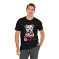 thumbnail image 6 of Patriotic Dogs 4 Of July Independence Day America Jersey Short Sleeve Tee, 6 of 12