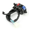 thumbnail image 4 of 2 Colors 1 Pair Waterproof Durable Handlebar Headlight Switch, Motorcycle Handlebar Switch, For Motorcycle Horn Turn Signal Control Motorbike Headlight Control, 4 of 8
