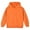 Orange, variant on Baby Kids Hoodie Sweatshirt for Girls Boys Solid Color Pullover Tops Toddler Crewneck Hooded Sweatsuit for Spring Fall 10 Months - 12 Years