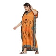 thumbnail image 5 of Oussum Women's Plus Size Kaftans Dresses Polyester Printed Long Caftan Maxi Online, 5 of 8
