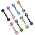 thumbnail image 1 of 8 Piezas de Acero Inoxidable Zulema Bola UA para Oreja Piercings Multicolor, 1 of 8