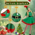 thumbnail image 5 of Alaiyaky Christmas Elf Costume Unisex Carnival Cosplay Outfit Accessory Unisex Fancy Dress Halloween Party, 5 of 6