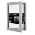 thumbnail image 1 of SECO Lockable Indoor/Outdoor Poster Frame Case, Silver, 40 x 60", 1 of 4