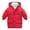 Red, variant on Toddler Baby Girls Winter Thick Warm Parkas Hooded Windproof Coat Outwear Jacket Kids Girl Casual Coat