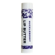 Huckleberry Lip Butter - Organic Cold-Pressed Oils & Beeswax to Soothe & Protect - Handmade by Nature's Apothecary (Pack of 1)