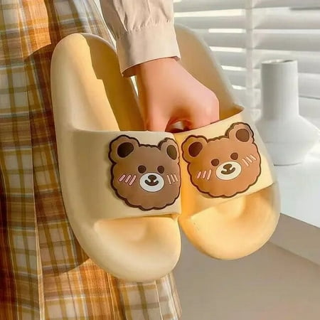 

New Sanrio New Platform Slippers Pochacco Cinnamoroll Anime Cartoon Minimalist Home Soft Soled Bathroom Anti-slip Sandals Gift