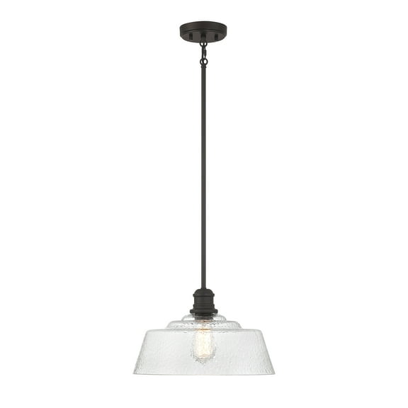 Trade Winds Finn 1-Light Pendant in Oil Rubbed Bronze