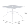 thumbnail image 4 of Mainstays 5pc Albany Lane Dining Set, Turquiose, Outdoor Living, 4 of 7