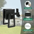 JUBEST Self Locking Gate Latch, Heavy Duty Double Side Gate Latches
