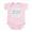Petal Pink, variant on CafePress - Living The Dream Stars Infant Bodysuit - Baby Light Bodysuit, Size Newborn - 24 Months