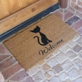 thumbnail image 3 of Rubber-Cal Meow Cat Welcome Door Mat - 30 x 18 x 0.63 in., 3 of 5