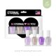 thumbnail image 5 of Eternal 4 Colección Juego de 4 esmaltes de uñas Eternal Cosmetics  Lilac, 5 of 6