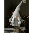 thumbnail image 4 of 31" Gnome with Pig Tails Tabletop Christmas Decoration, 4 of 4