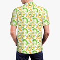 thumbnail image 3 of Balery St Patrick's Day1 Printed Men’s Short Sleeve Polo Shirt, Midweight Men's Shirt,Golf Polo shirts -XX-Large, 3 of 8