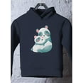 thumbnail image 3 of Panda Mom And Cub Hoodie Toddler -Image by Shutterstock,  5 Toddler, 3 of 4