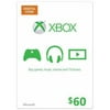 Microsoft K4w-00039 Xbox Gift Card $60