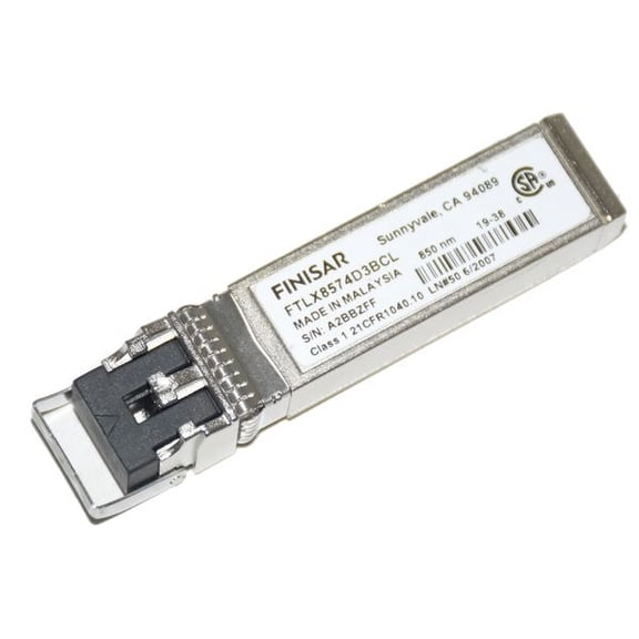 Pre-Owned Finisar 10Gb SFP+ SR 850nm Multi-Mode Fiber Transceiver Module
