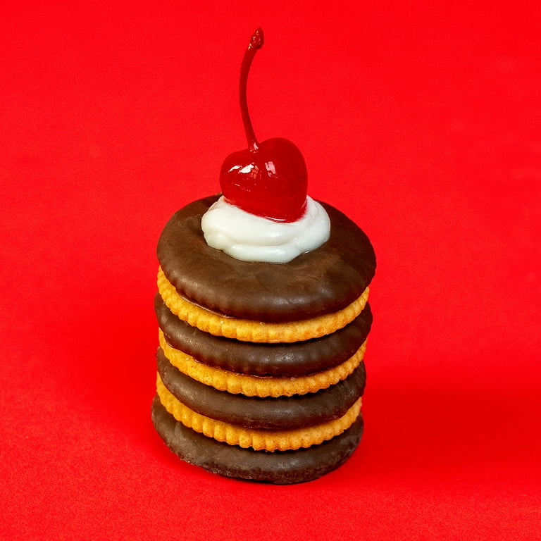 RITZ Christmas Food Snacks - Fudge Covered Holiday Crackers