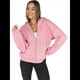 thumbnail image 2 of Sudaderas con Capucha y Cremallera para Mujer, Sudaderas Extragrandes, Conjuntos de Moda Escolar para Otoño, Chaquetas Informales, Ropa de Invierno Rosa XL, 2 of 9
