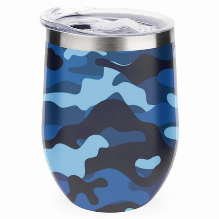 GZHJMY 1 Pcs Egg Cup, Military Camouflage Texture Khaki Print Background 304 Stainless Steel Vacuum Insulated Cup, U-Shaped Red Wine Cup Eggshell Cup