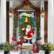 thumbnail image 5 of 35 X 72 Inch Christmas Door Cover Christmas Door Curtain Christmas Day Door And Wall Decoration Festival Party Decoration, 5 of 6