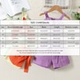 Toddler Girls Outfit Sets Ribbed Knit Button Solid Color Tops Shorts 2